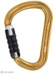 Petzl WILLIAM TRIACT LOCK karabiner, arany