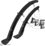 FORCE Win38 Aluflex sárvédőszett, 28", fekete