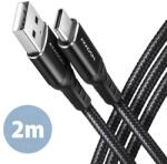 AXAGON Cable USB2 A-C, M/M, 2m, 3A, AXAGON BUCM-AM20AB (BUCM-AM20AB)