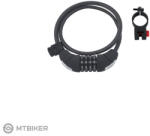 FORCE LUX spirálkódos zár tartóval, 850 mm/10 mm