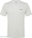 Rab Crimp Logo póló, light zinc (M)