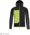 Karpos Pizzo Bianco kabát, fekete/erdőszürke/savas lime (XL)