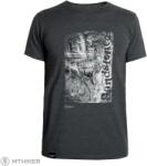 Singing rock SANDSTONED póló, graphite (XL)