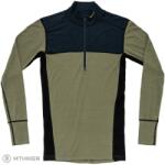 Devold Lauparen Merino 190 Zip Neck aláöltözet, ink/lichen/black (XXL)
