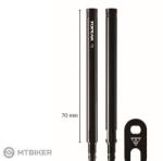 Topeak VALVE EXTENDER szelephosszabbító adapter, 70 mm, ezüst