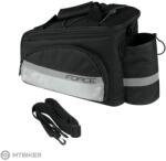 FORCE Slim táska csomagtartóra, 9 l