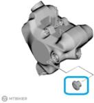 Shimano féknyílás fedele. kengyel