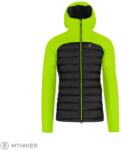 Karpos Sass Dortiga Hoodie dzseki, black/acid lime (XL)