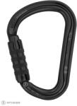 Petzl WILLIAM TRIACT LOCK karabiner, fekete