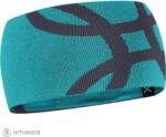 Montura Merino Logo fejpánt, turquoise/graphite blue (S)