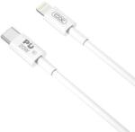 XO Cablu de date XO NB-Q189A, USB Type-C/Lightning, Power Delivery 20W, 1m, Alb (6920680880126)