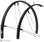 FORCE 36 Aluflex XL sárvédőszett, 28", fekete