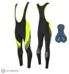 FORCE F58 kantáros nadrág, fekete/neonsárga (XS)