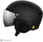 POC Obex Visor MIPS sisak, uranium black matt/clarity universal/partly sunny silver (M/L (55 - 58 cm))