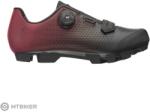FORCE MTB Victory kerékpáros cipő, fekete/bordó (EU 36)