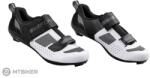 FORCE Road Tria kerékpáros cipő, fekete/fehér (EU 45)