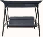 ROJAPLAST Rattan Kerti Hintaház - 3 Fős