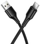 hoco. X120 cablu de date USB - Type-C, 100cm, BLACK X120_B (X120_B)