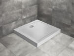 Radaway Doros Stone C szögletes fehér zuhanytálca előlappal 90x90 fehér