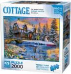 KS Games Puzzle KS Games din 2000 piese - Casă veche de iarnă (22526) Puzzle