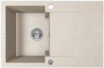 Laveo Chichi gránit mosogató 74x48 cm bézs SBH_411Y (SBH411Y)