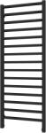 IMERS Tell fürdőszoba radiátor íves 117x43 cm fekete G01743011705 (G01743011705)