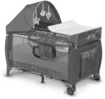 Lionelo - SVEN PLUS szürke utazóágy 5903771705561 (LN0141)