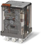 Finder 62.33. 8.230. 0040 Teljesítményrelé, dugaszolható, mechanikus állapotjelzés + tesztgomb, 3 váltóérintkező 16 A, tekercs: 230 V AC (62.33.8.230.0040)