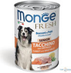 Monge Dog 400gr Fresh Chunk in Loaf Senior pulyka-zöldség