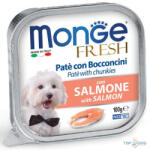 Monge 100gr Fresh Pate&Chunk Lazac