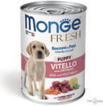 Monge Dog 400gr Fresh Chunk in Loaf Puppy Borjú-zöldség