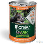 Monge BWild GF 400gr Puppy/Junior Kacsa, s. tök, cukkini