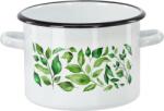 Chomik Oală Emailată 3 L 18 CM Alb Ficus *9174 (CH-EMA9174)