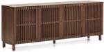Kave Home Sötétbarna komód diófa dekorral 181x71, 5x42, 5 cm Beyla - Kave Home
