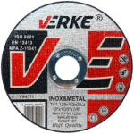 VERKE vágó tárcsa vágókorong vágótárcsa fém 125 x1, 2x22, 2mm V44111 (V44111)