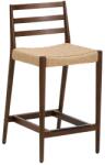 Kave Home Barna-natúr színű tölgyfa bárszék (ülésmagasság 65 cm) Analy - Kave Home