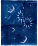 Sassy B Kék mikroplüss ágytakaró 200x240 cm Astrology - Sassy B