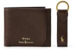 Ralph Lauren bőr pénztárca és kulcstartó - barna Univerzális méret