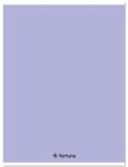 Fortuna Füzet kockás FORTUNA Monocolor A/4 32 lapos 87-32 pasztell lila (01.08657) - tonerpiac