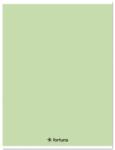 Fortuna Füzet kockás FORTUNA Monocolor A/5 32 lapos 27-32 pasztell zöld (01.08672) - tonerpiac