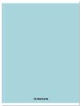 Fortuna Füzet kockás FORTUNA Monocolor A/4 32 lapos 87-32 pasztell kék (01.08650) - tonerpiac