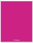 Fortuna Füzet kockás FORTUNA Monocolor A/4 32 lapos 87-32 magenta (01.08654) - tonerpiac