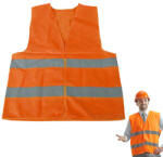 Verk Group Vestă de siguranță reflectorizantă portocalie cu mărimea L (10026_L)
