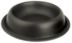 Raintech International gumiperemmel fém etetőtál, fekete, 1, 55l /22cm/ - kutyazoo