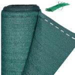 Relaxdays Paravan pentru gard verde 2 m (10132591)