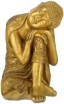 Relaxdays Figurină Buddha cu capul înclinat, 60 cm (10132869)