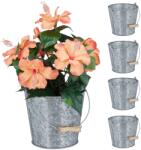 Relaxdays Set de 5 oale Relaxdays din zinc (10065083)