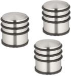 Relaxdays Opritoare de ușă din oțel inoxidabil, set de 3 (10133469)