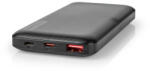 Nedis Powerbank 10000 mAh - 18 W USB-C PD - USB-A QC (UBBKPD10000BK)