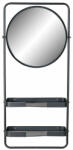 DEKODONIA Oglindă de perete DKD Home Decor Negru 55 x 20 x 120 cm